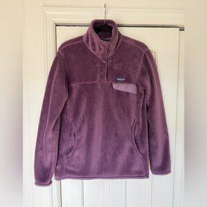 Patagonia Purple Snap-T Fleece Pullover women’s
